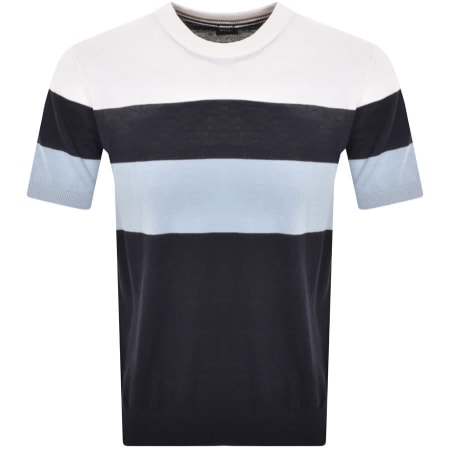 Product Image for BOSS Tramonte Knit T Shirt Blue