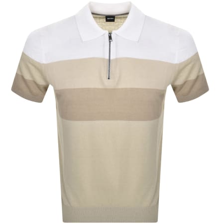 Product Image for BOSS Trieste Polo T Shirt Beige
