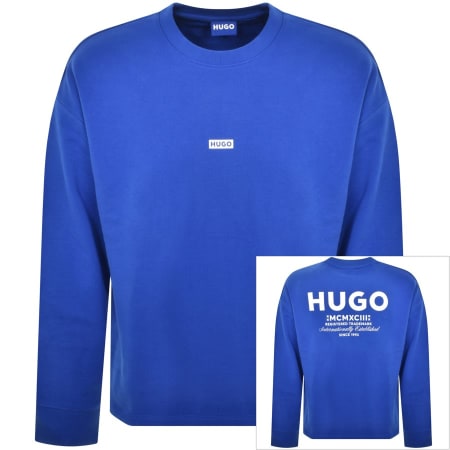 Product Image for HUGO Blue Naviu Sweatshirt Blue