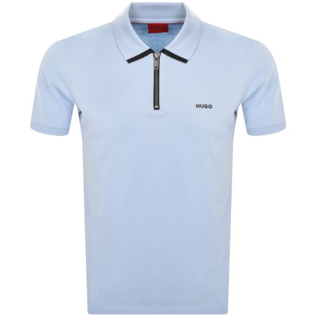 Product Image for HUGO Dalomino Polo T Shirt Blue