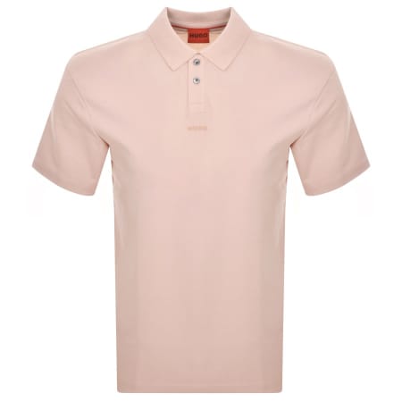 Product Image for HUGO Dangula Polo T Shirt Pink