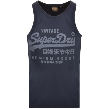 Product Image for Superdry Classic VL Heritage Vest Navy