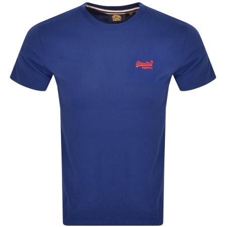 Product Image for Superdry Short Sleeved T Shirt Navy