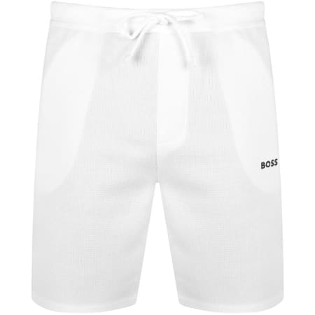 Product Image for BOSS Bodywear Waffle Shorts White