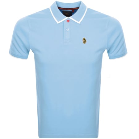 Product Image for Luke 1977 Meadtastic Polo T Shirt Blue
