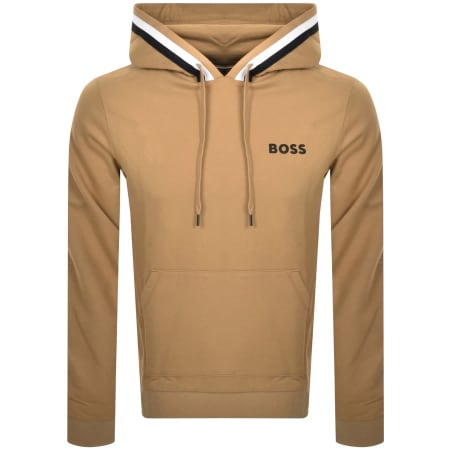 Product Image for BOSS Lounge Iconic Hoodie Brown