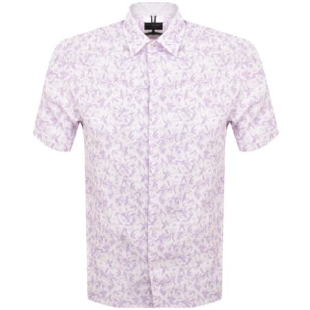 Product Image for Ted Baker Tavaro Abstract Floral Shirt Lilac