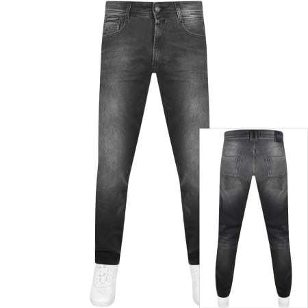 Product Image for Replay Comfort Fit Rocco Jeans Dark Wash Grey