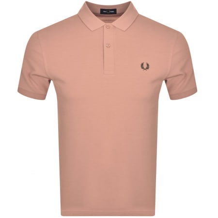 Product Image for Fred Perry Plain Polo T Shirt Rust