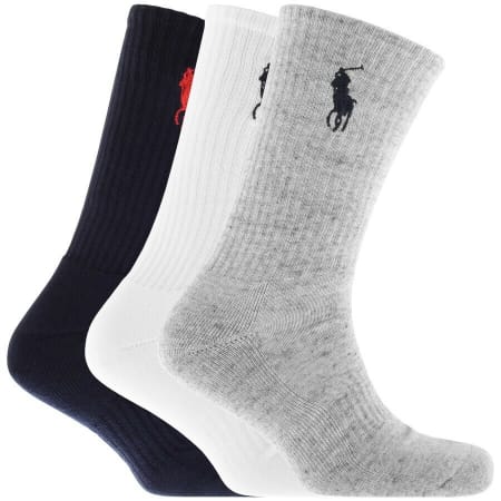Product Image for Ralph Lauren 3 Pack Socks Navy