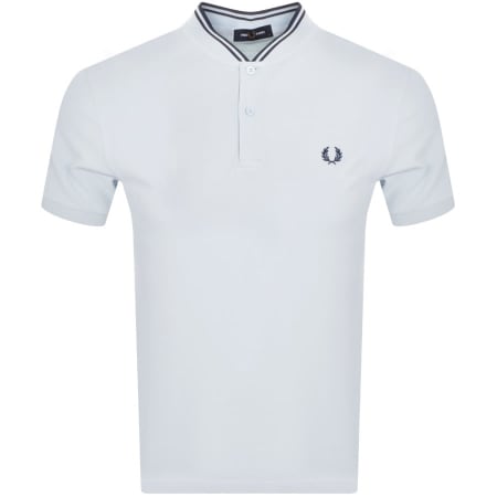 Product Image for Fred Perry Bomber Collar Polo T Shirt Blue