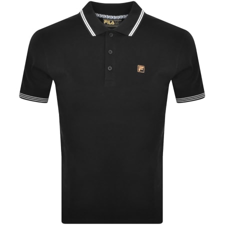 Product Image for Fila Vintage Soren Polo T Shirt Black