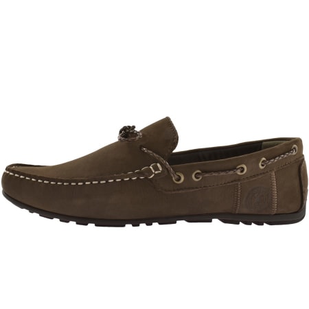 Product Image for Barbour Suede Jenson Shoes Brown