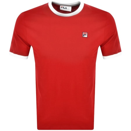 Product Image for Fila Vintage Marconi Crew Neck T Shirt Red