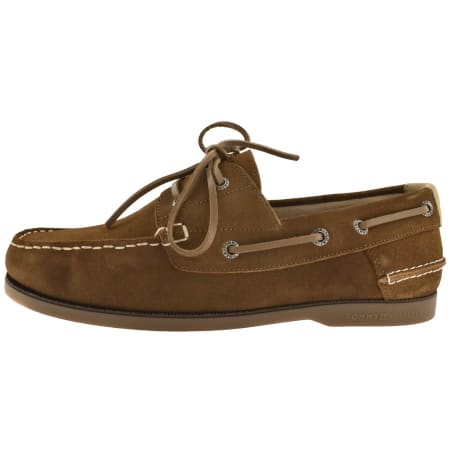 Product Image for Tommy Hilfiger Core Suede Boat Shoes Brown