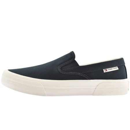 Product Image for Tommy Jeans Slip on Canvas Trainers Navy