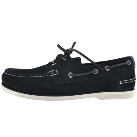 Product Image for Tommy Hilfiger Core Suede Boat Shoes Navy
