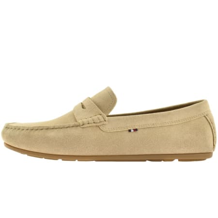 Product Image for Tommy Hilfiger Classic Suede Driver Shoes Beige