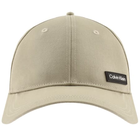 Product Image for Calvin Klein Patch Logo Cap Beige