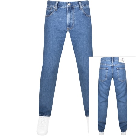 Product Image for Calvin Klein Jeans Authentic Straight Jeans Blue