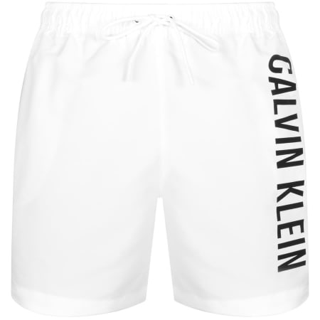 Product Image for Calvin Klein Logo Swim Shorts White