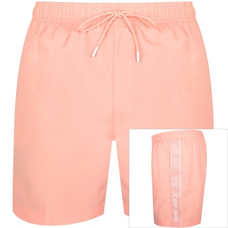 Recommended Product Image for Calvin Klein Logo Swim Shorts Pink