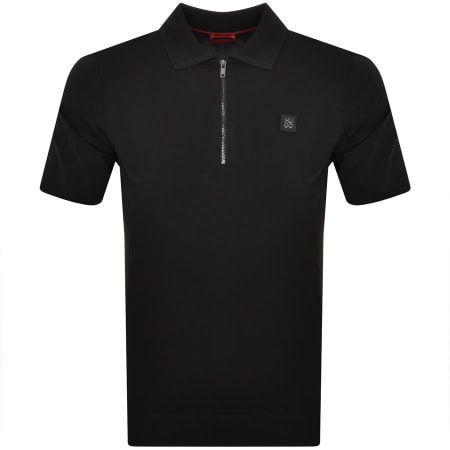Product Image for HUGO Sayfong 3 Polo T Shirt Black