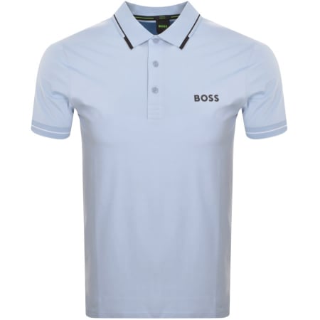 Product Image for BOSS Paul Pro Polo T Shirt Blue