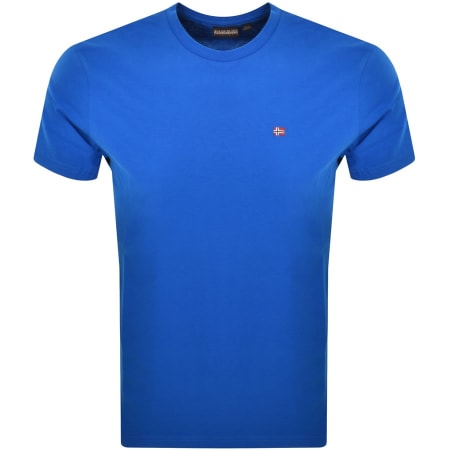 Product Image for Napapijri Salis Logo T Shirt Blue
