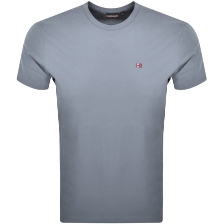 Product Image for Napapijri Salis Logo T Shirt Grey