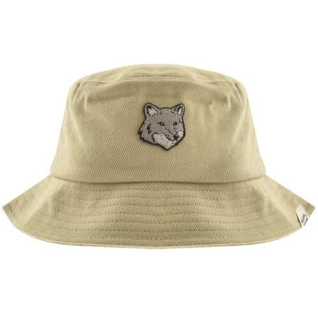 Product Image for Maison Kitsune Bold Fox Head Bucket Hat Green