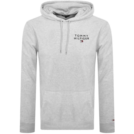 Product Image for Tommy Hilfiger Lounge Logo Hoodie Grey