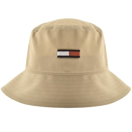 Recommended Product Image for Tommy Jeans Flag Bucket Hat Beige