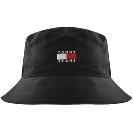 Product Image for Tommy Jeans Flag Bucket Hat Black