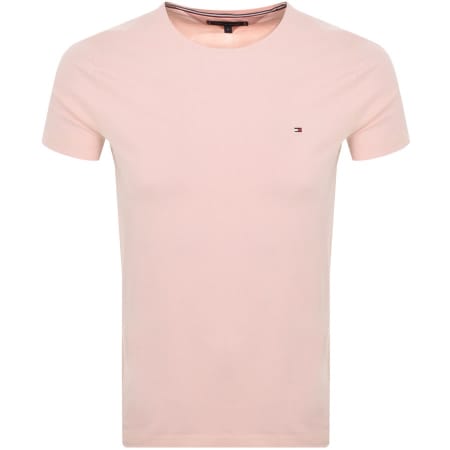 Product Image for Tommy Hilfiger Stretch Slim Fit T Shirt Pink