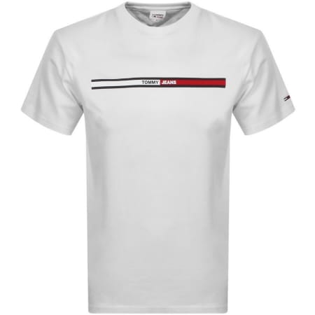 Product Image for Tommy Jeans Essential Logo T Shirt White