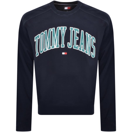 Product Image for Tommy Jeans Boxy Pop Sweatshirt Navy