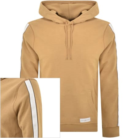 Product Image for Tommy Hilfiger Lounge Taped Hoodie Khaki