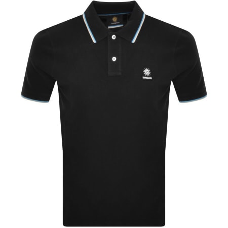 Product Image for Sandbanks Badge Logo Polo T Shirt Black