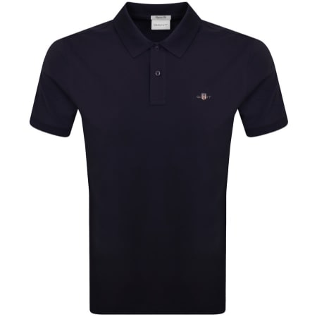 Product Image for Gant Shield Pique Polo T Shirt Navy