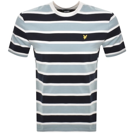Product Image for Lyle And Scott Stripe T Shirt Blue