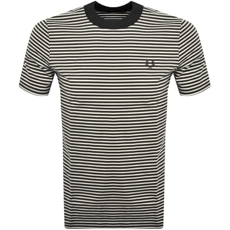 Product Image for Fred Perry Fine Stripe T Shirt Beige