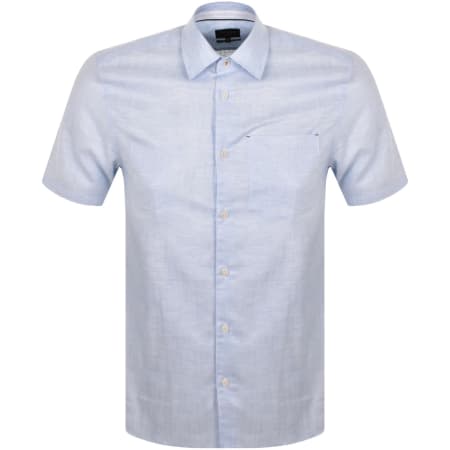 Product Image for Ted Baker Palomas Short Sleeved Shirt Blue
