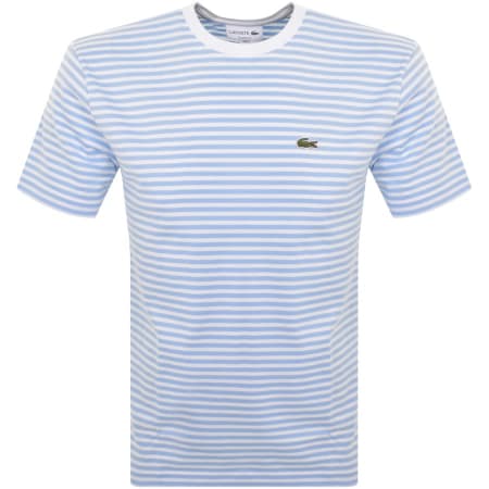 Product Image for Lacoste Stripe T Shirt Blue