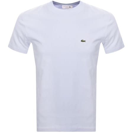Product Image for Lacoste Crew Neck T Shirt Blue
