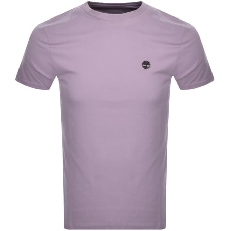 Product Image for Timberland Logo T Shirt Purple