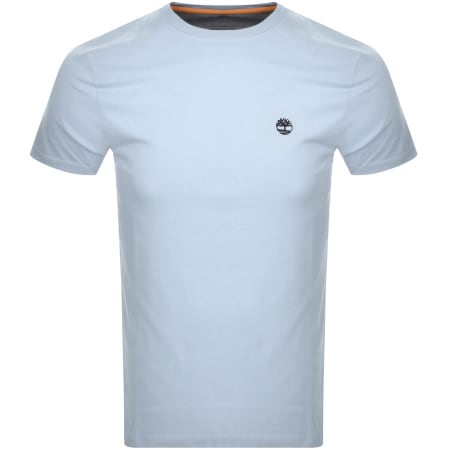 Product Image for Timberland Dun River Logo T Shirt Blue