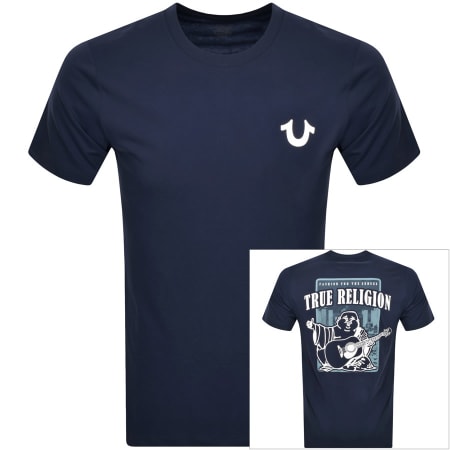 Product Image for True Religion Buddha Logo T Shirt Blue