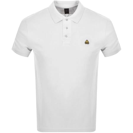 Product Image for Moose Knuckles Pique Polo T Shirt White