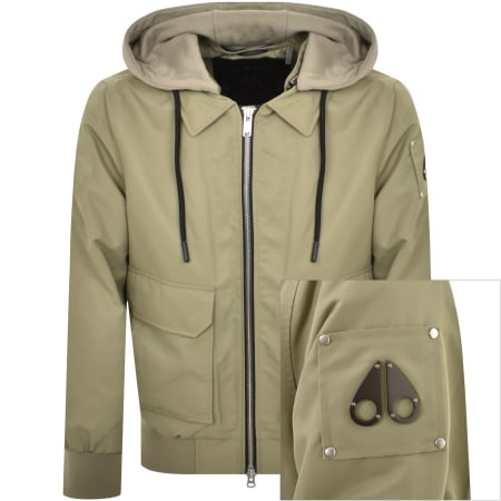 Product Image for Moose Knuckles Oxley Bomber Jacket Green